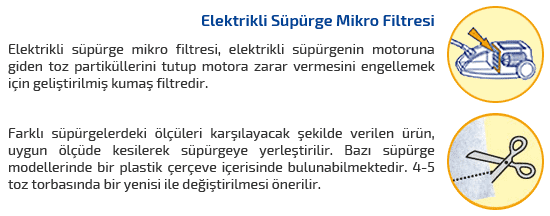 mikro filtre açıklama