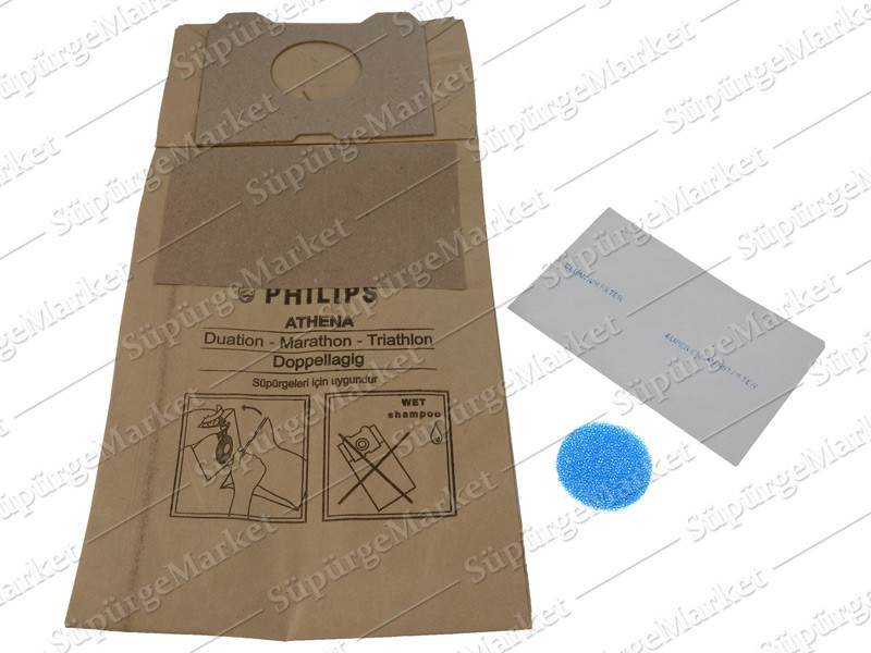 PHILIPSThriatlon HR 6835 Kağıt Toz Torbası