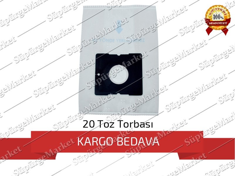 ARÇELİK Kampanyalı Mio Toz Torbası - 20 Adet + 10 koku
